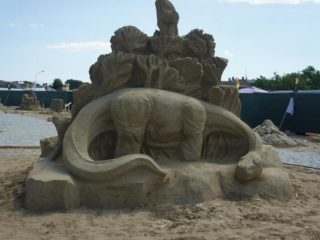 Sand & Time Первый фестиваль песчаных скульптур в Хорватии
